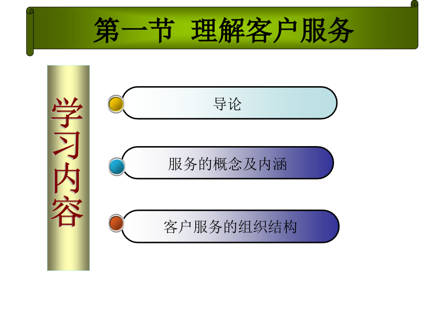 【5A版】客户服务管理PPT_第1页