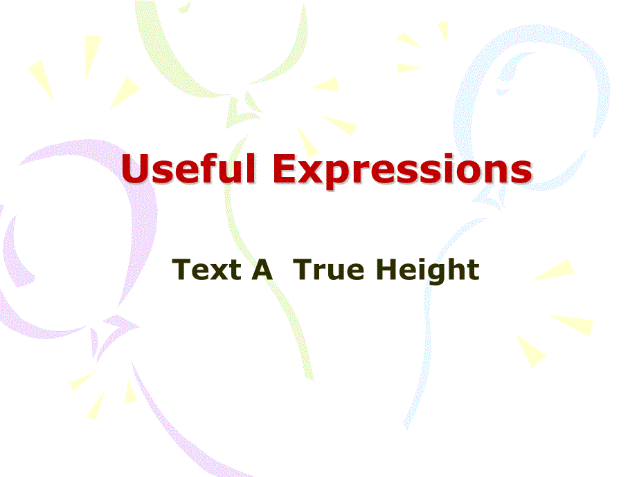大学英语短语useful expressions for u5(b2)_第4页