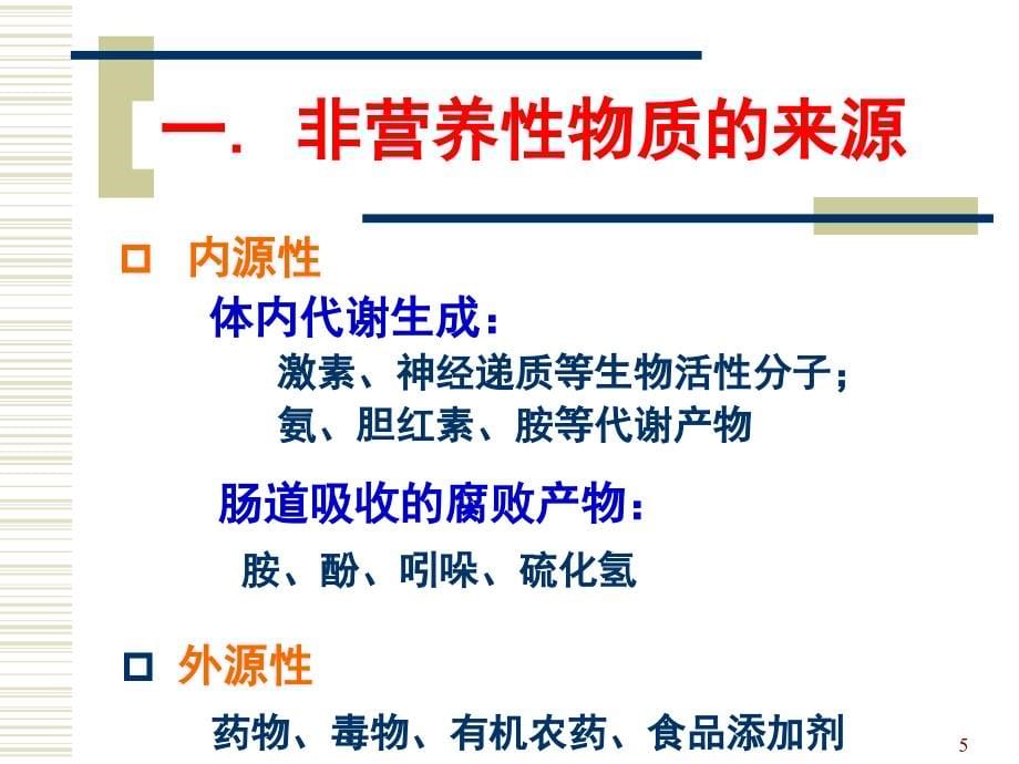 生物化学课件（杨洋）9-第11章-非营养物质代谢_第5页