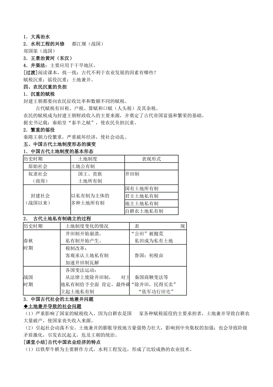 人民版历史必修二全套教学设计_第2页