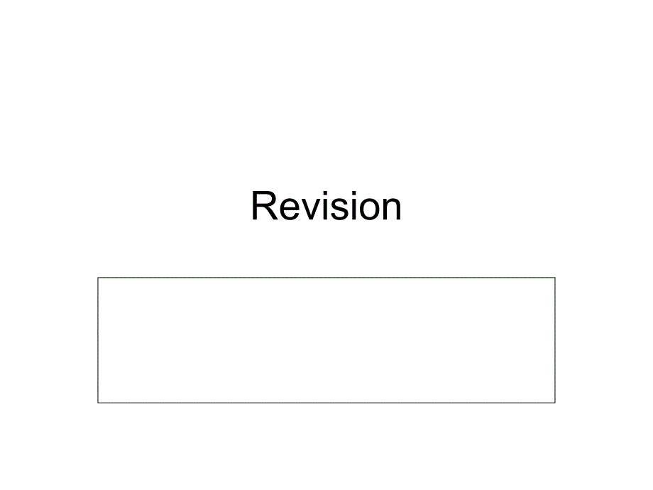 高中英语module4教学资料unit3 rev_第1页