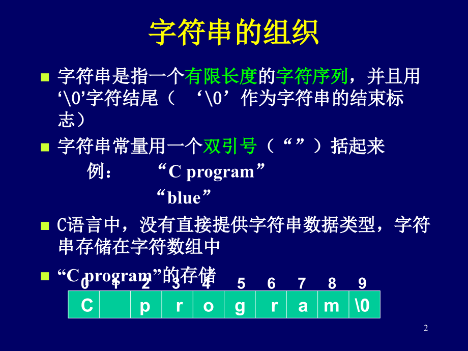 数据的组织结构字符串二维数组_第2页