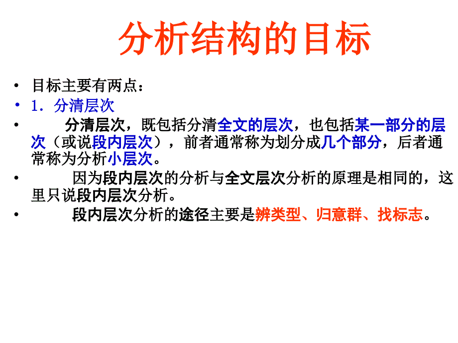 高考语文现代文阅读理解之分析结构、把握思路_第4页