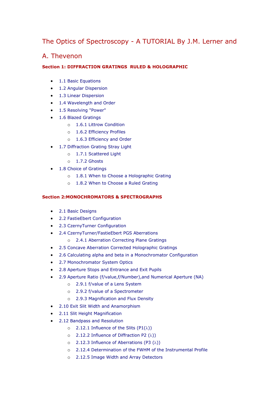 [工学]theopticsofspectroscopy_第1页