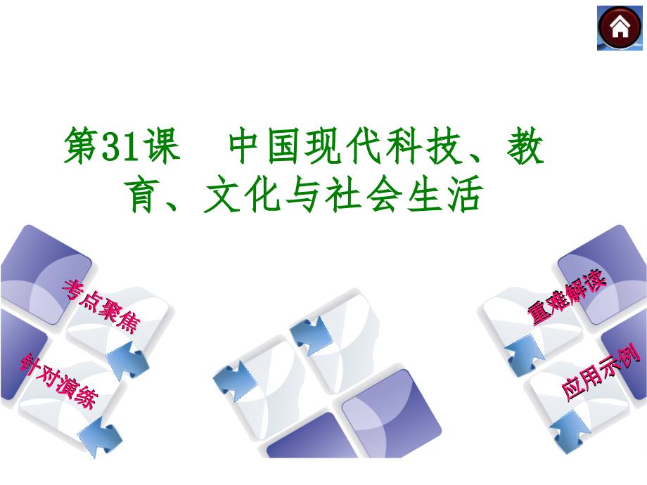 《中国现代科技、教育、文化与社会生活》_第1页