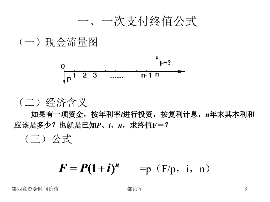 工程经济学第三节普通复利公式_第3页