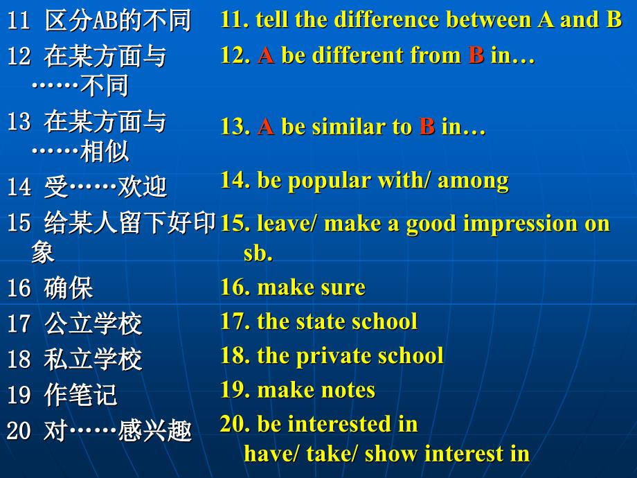 高考英语词汇复习巩固练习3外研英语_第3页