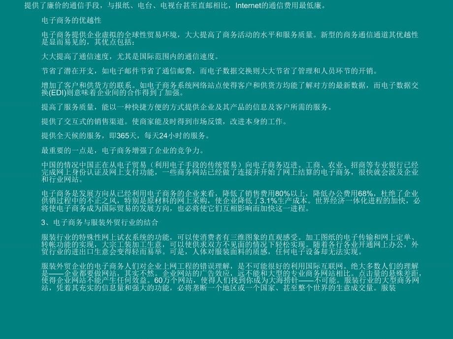 服装行业电子商务营销策划书(ppt18)_第5页