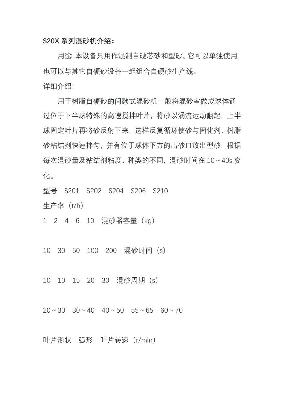 s20x系列混砂机介绍_第1页