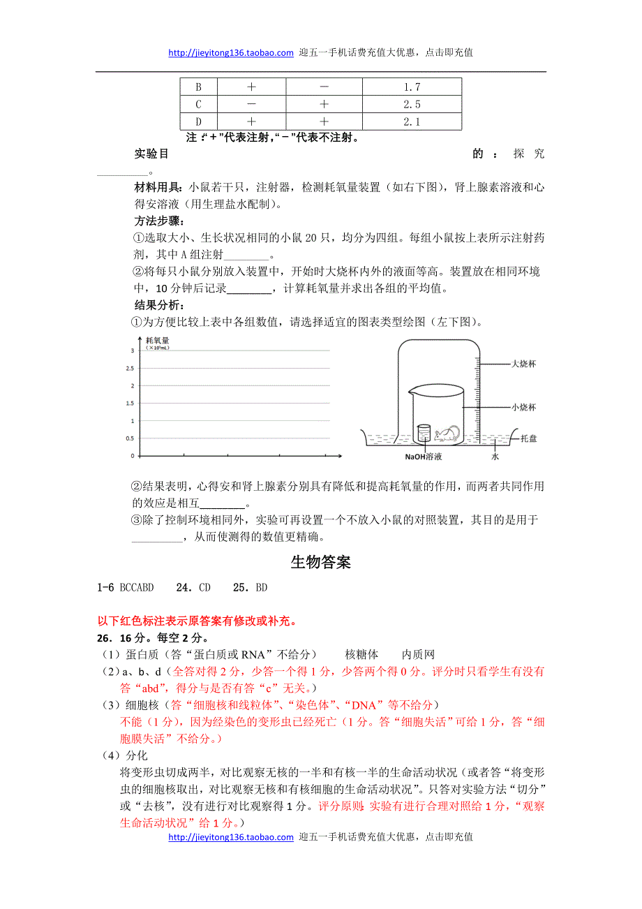 佛山二模生物试题_第4页