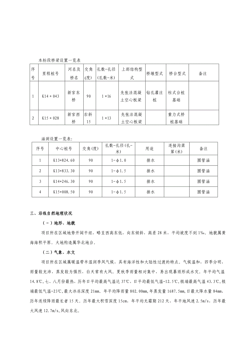 牛公路改建工程开工报告_第4页