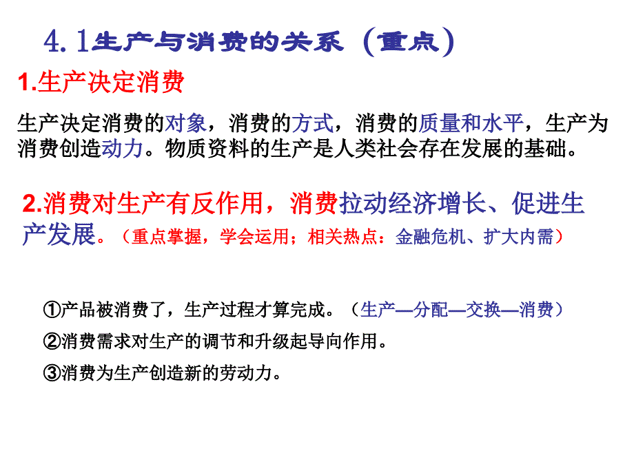 经济生活第二单元复习 生产、劳动与经营_第3页