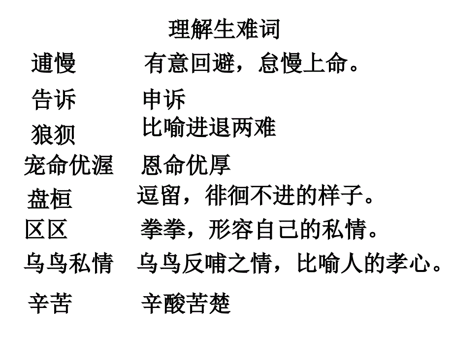 《理解生难词》ppt课件_第2页