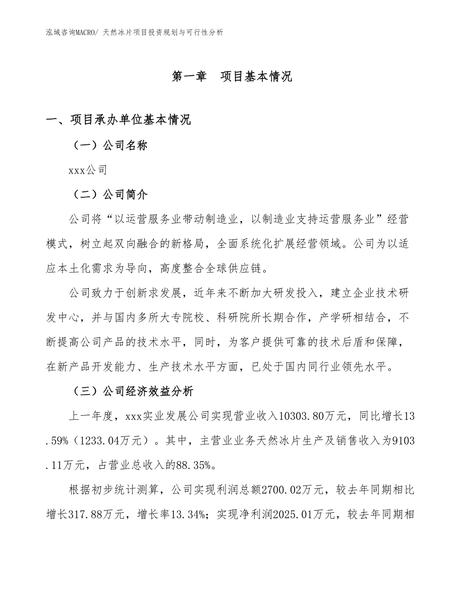 天然冰片项目投资规划与可行性分析_第3页