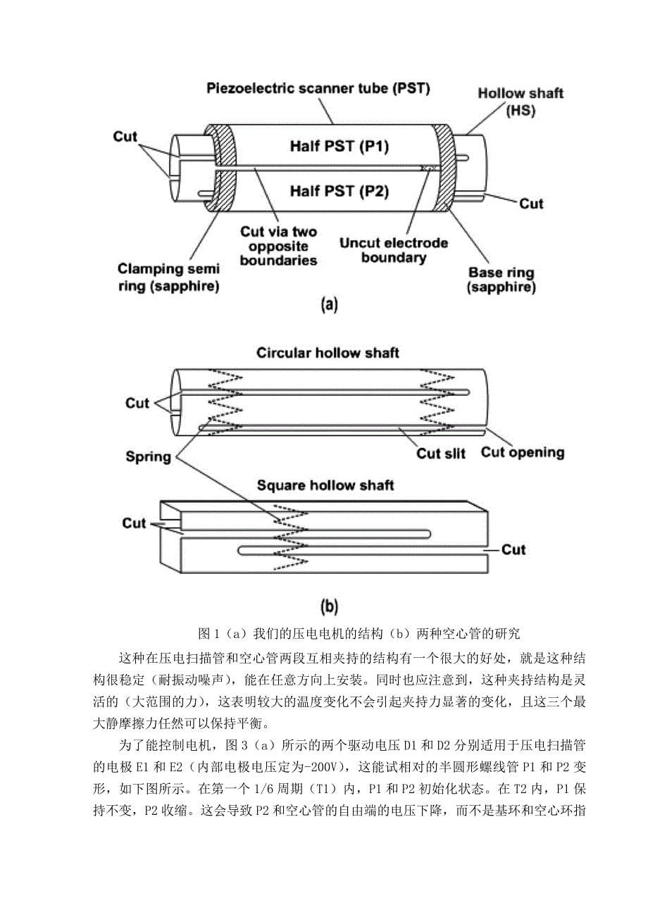 片机步进电机控制系统外文文献翻译--简单紧凑的大步长线性压电步进电机_第5页
