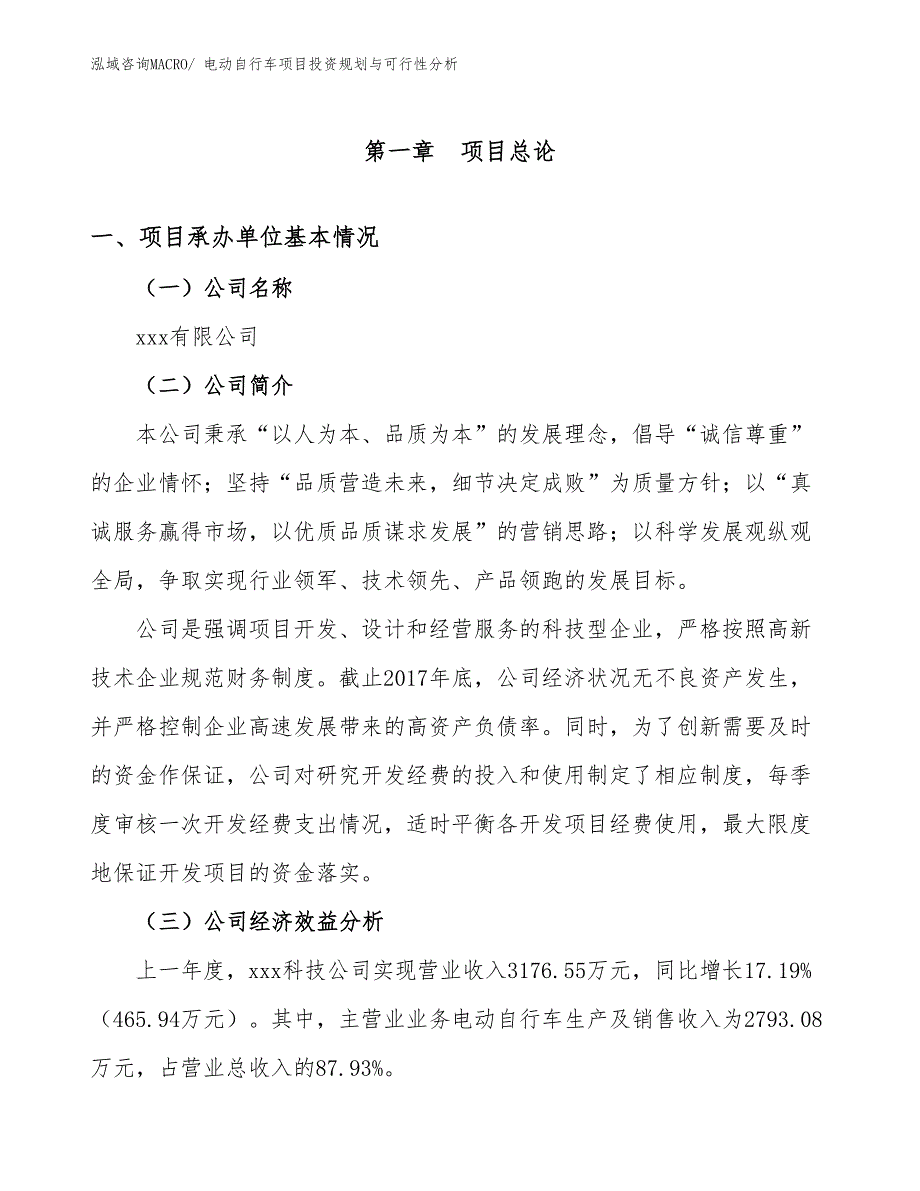 电动自行车项目投资规划与可行性分析 (1)_第2页