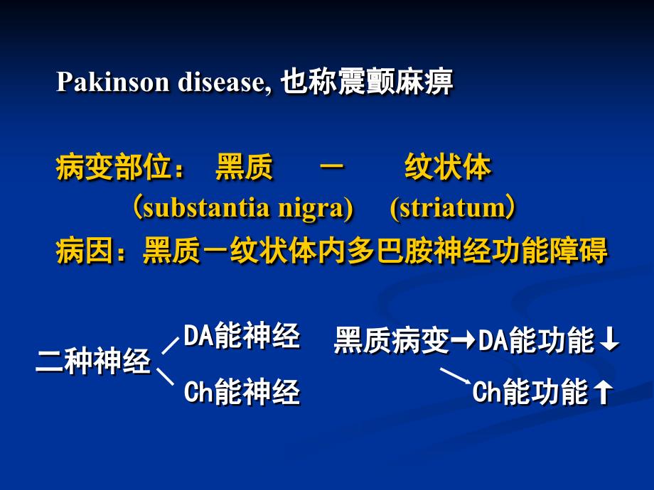 药理学_李学军_16抗帕金森病药_第4页