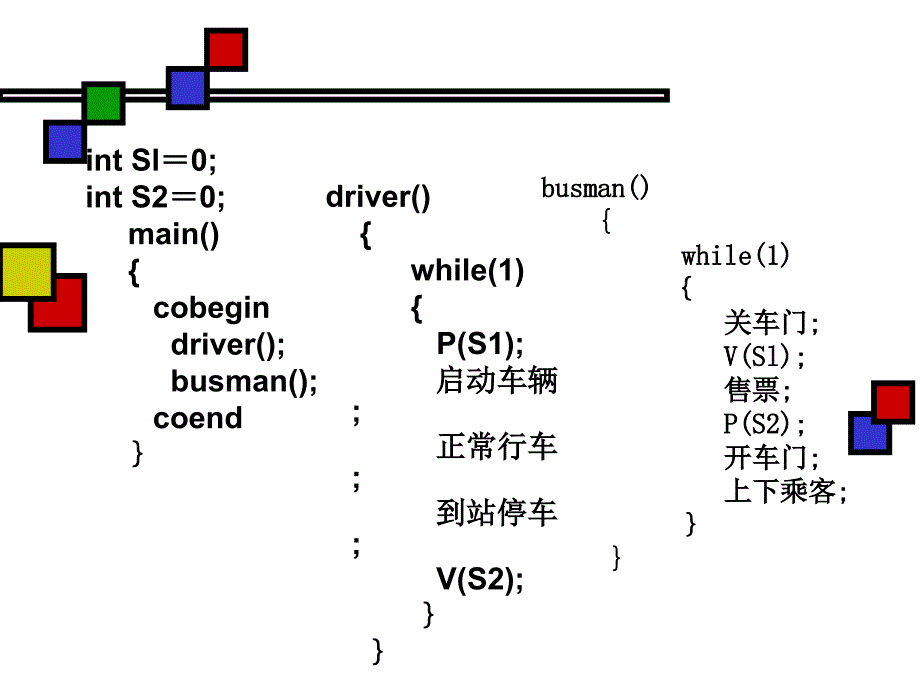 pv操作解决公交车问题_第3页