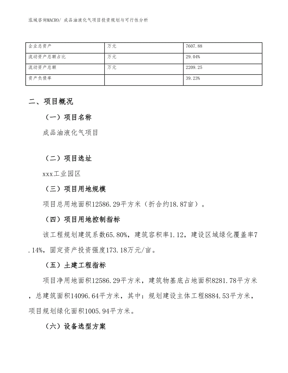 成品油液化气项目投资规划与可行性分析 (1)_第4页