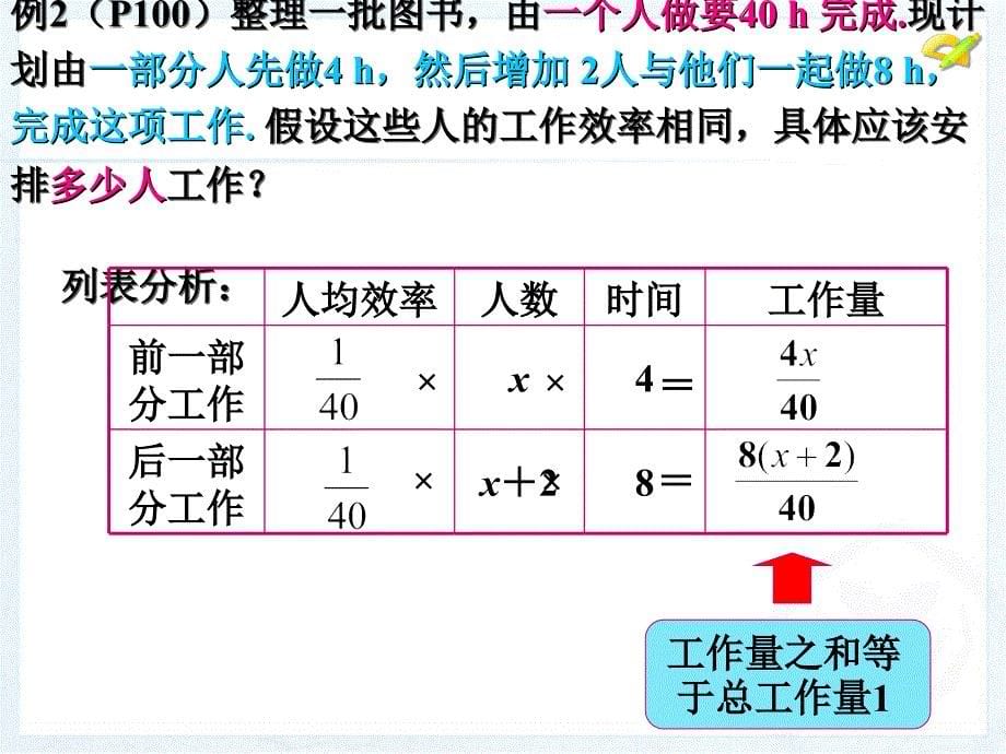 实际问题与一元一次方程2工程问题_第5页