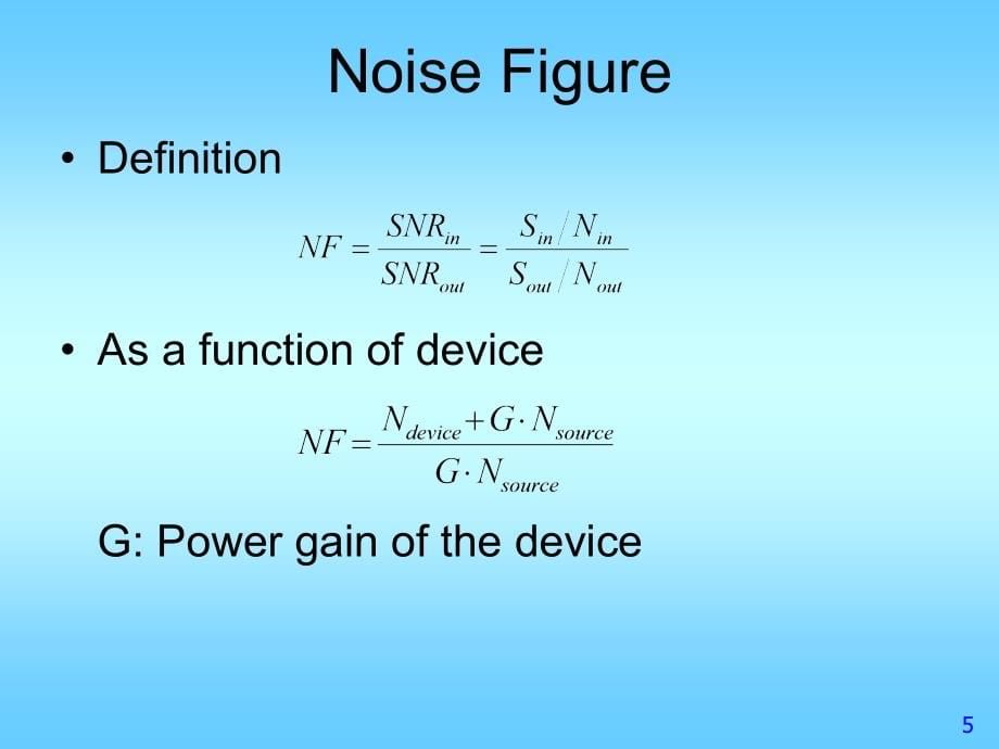 《低噪声放大器简介》ppt课件_第5页