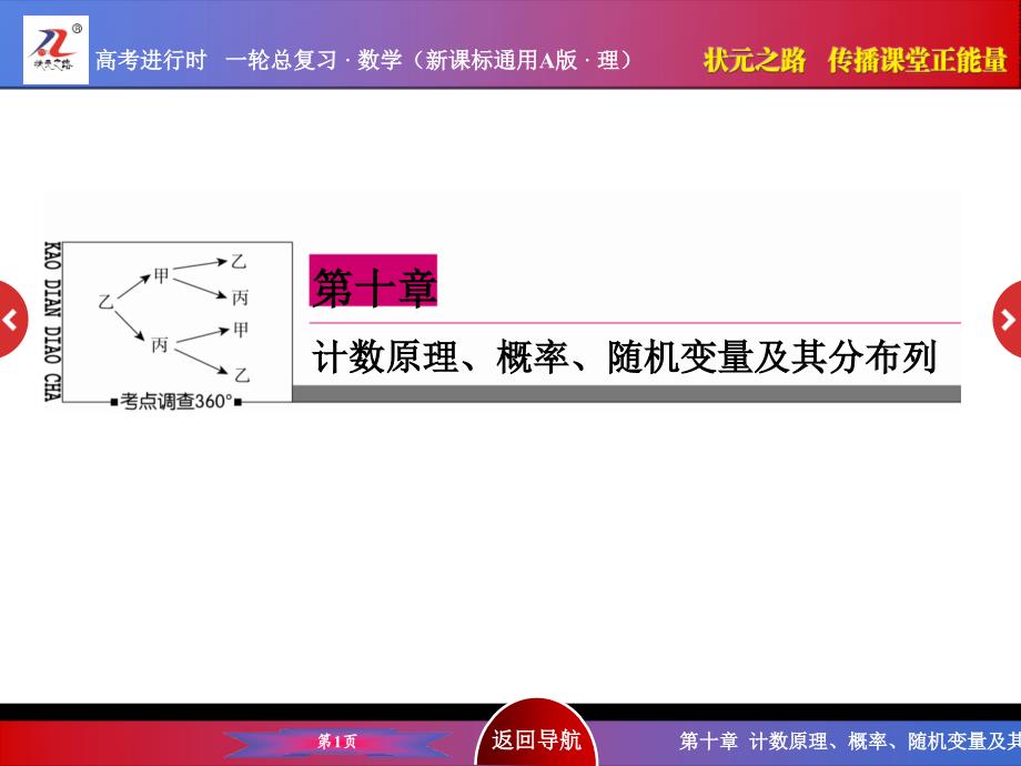 《状元之路》2016届高考数学理新课标a版一轮总复习10-3_第1页