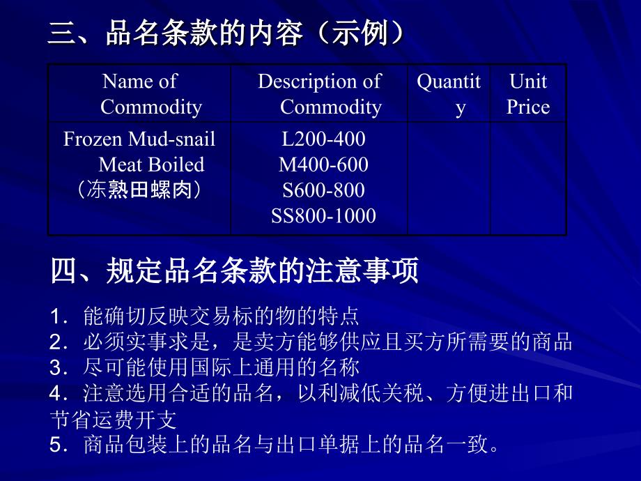 商品的名称品质数量与包装_第3页