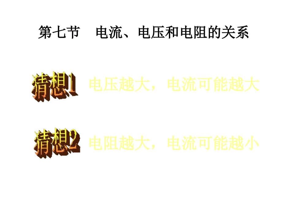 科学电流、电压和电阻的关系3_第5页