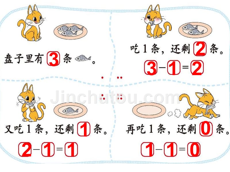 北师大一年级数学可爱的小猫_第2页