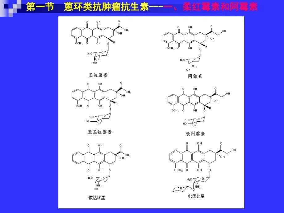 《抗肿瘤抗生素》ppt课件_第5页