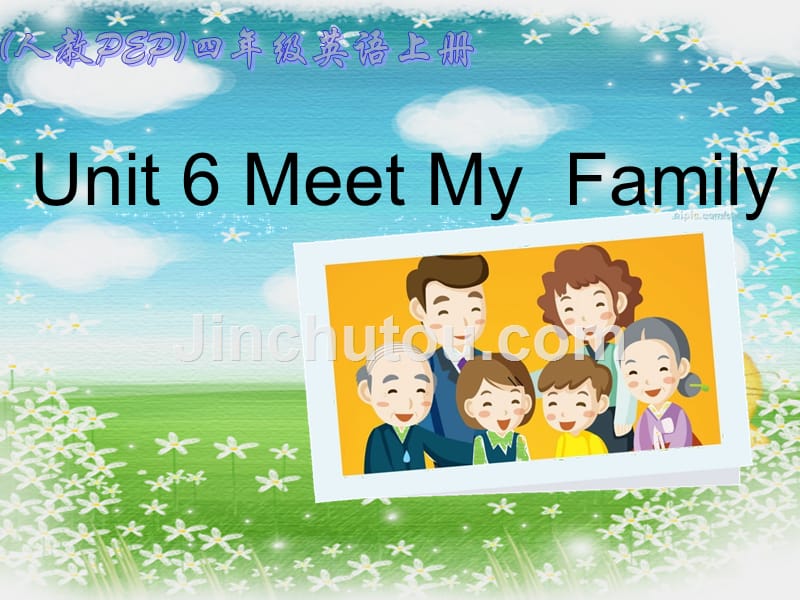 人教pep版英语四上unit6meetmyfamily课件之二_第1页