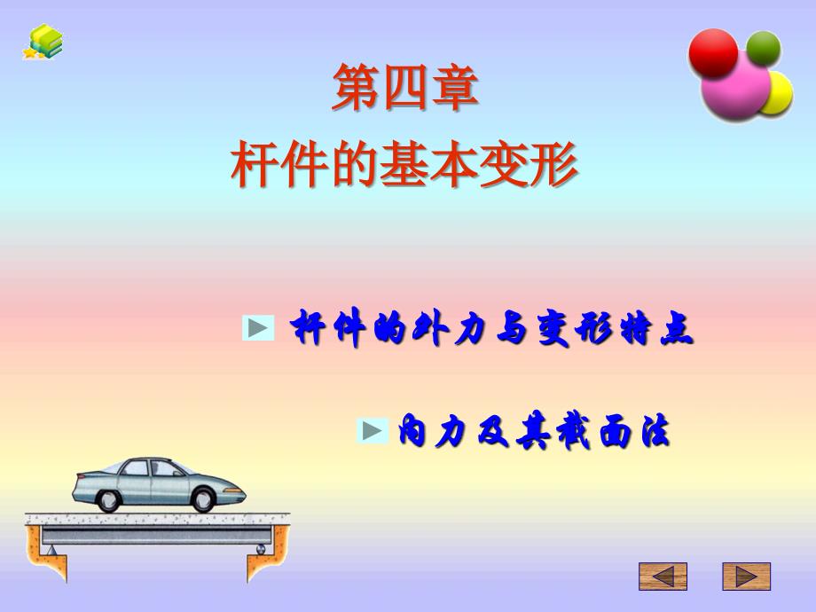 《杆件的基本变形》ppt课件_第1页