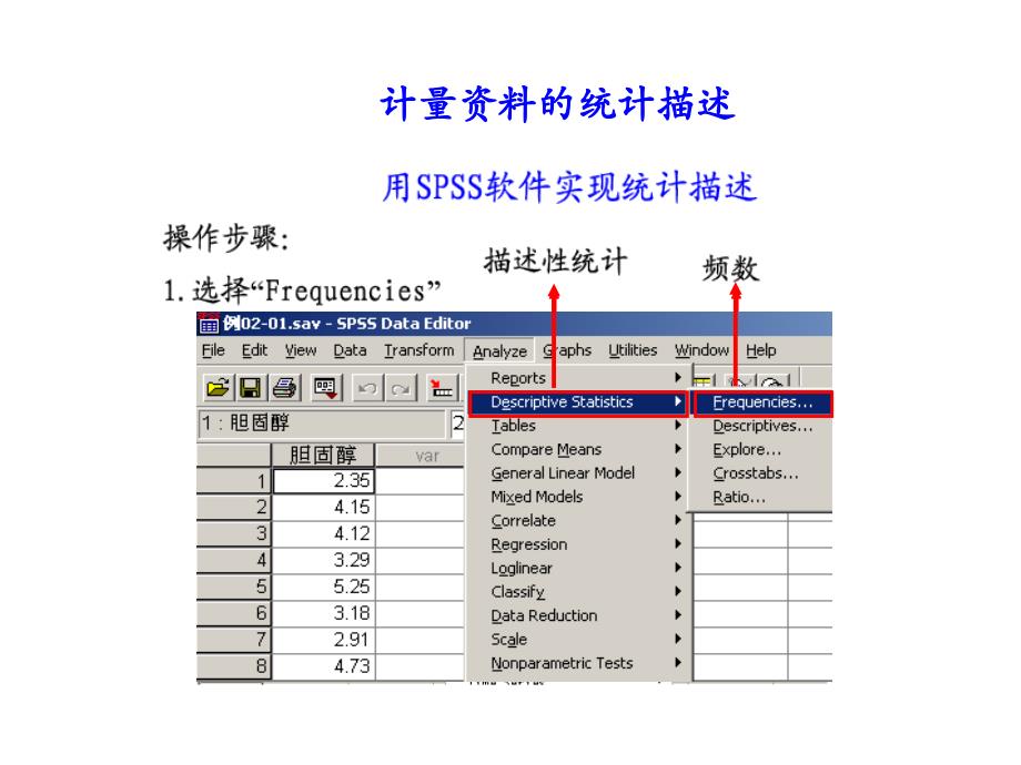 spss统计描述与t检验_第2页