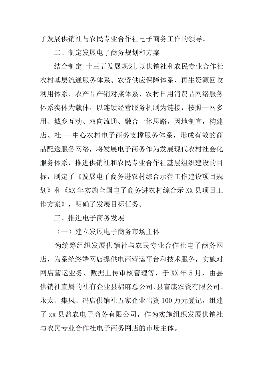 供销社年度农村电子商务工作总结.doc_第2页