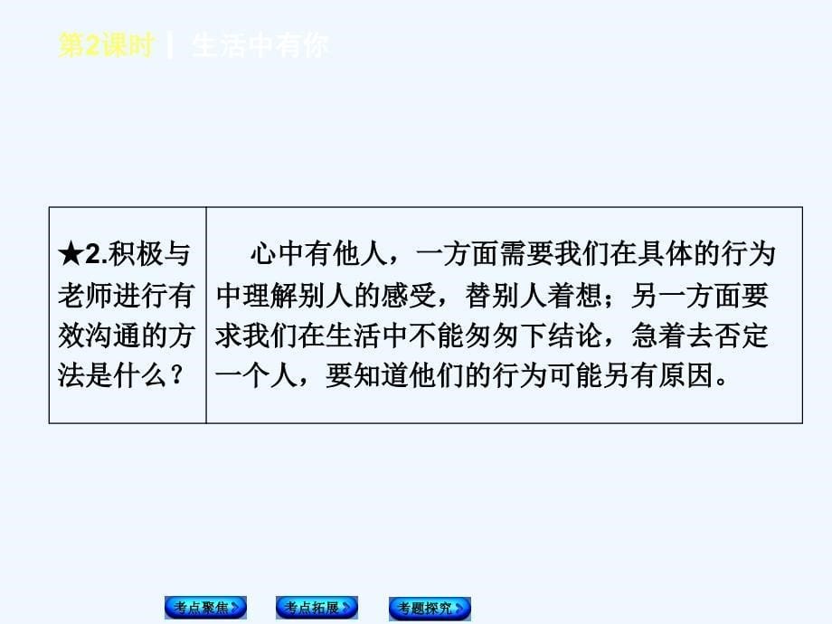 【中考复习方案】中考政治（人民版）复习方案课件：生活中有你_第5页