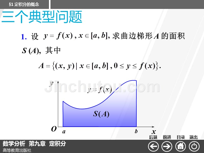 §9.1定积分的概念数学分析课件(华师大四版)高教社ppt华东师大教材配套课件_第2页