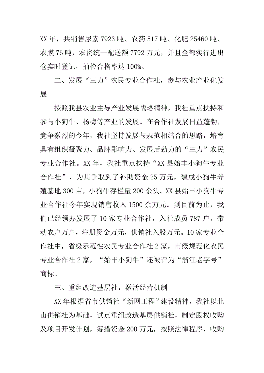 供销社领导班子工作总结.doc_第2页