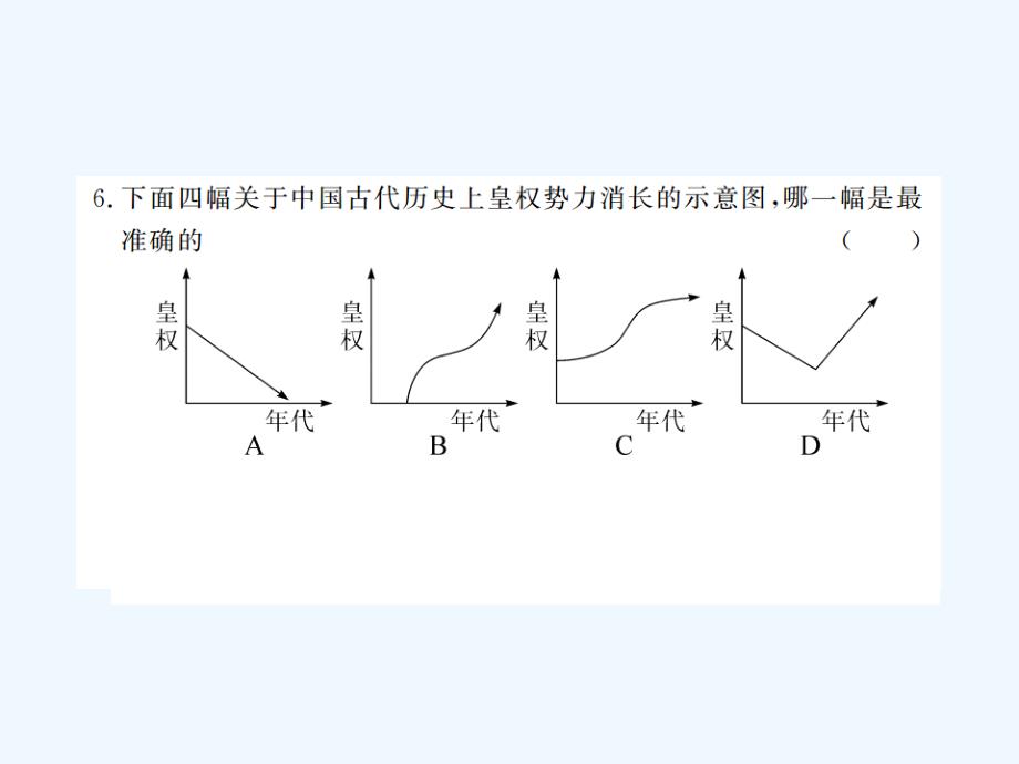 【学练优】七年级历史下册（岳麓版）课件第九单元测试卷_第4页