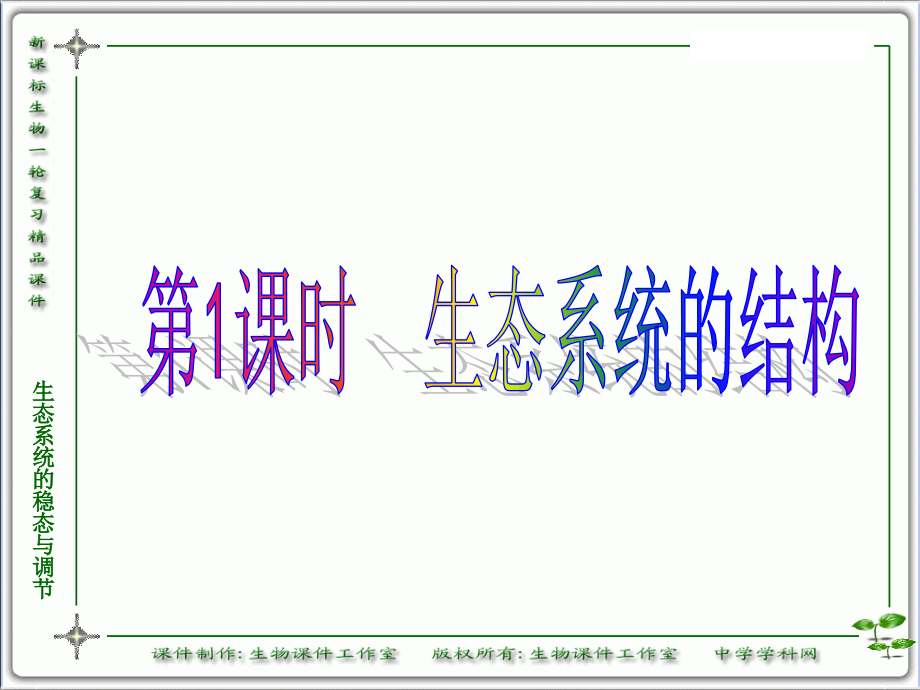 考纲解读生态系统的概念2了解各生态系统中生物的类型_第3页