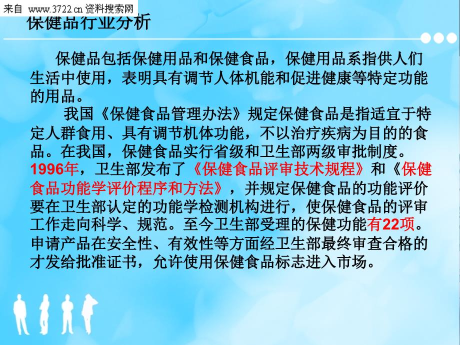 保健产品分析与市场调查(15页)_第4页