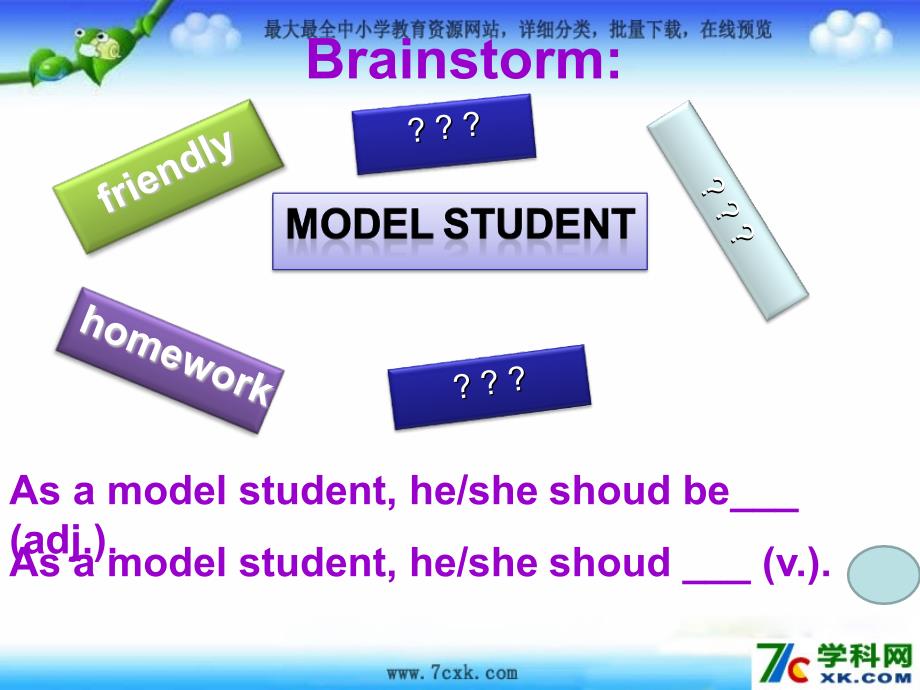 牛津上海版英语七下unit 5《what can we learn from others》ppt课件_第3页