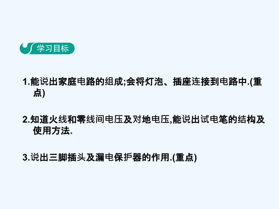 人教版物理九年级19.1《家庭电路》ppt课件_第2页