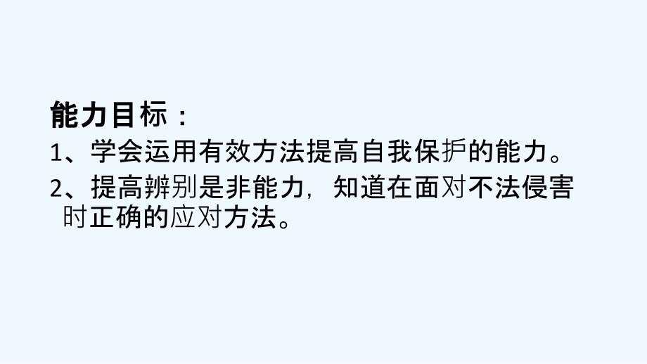 七年级道德与法治下册苏人版《14.1 增强自我保护意识》课件_第3页