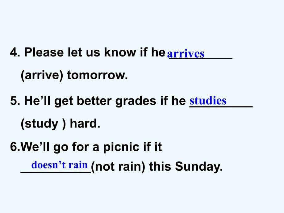 人教新目标版英语八上unit 10《if you go to the party, you’ll have a great time》（section a）课件2_第5页