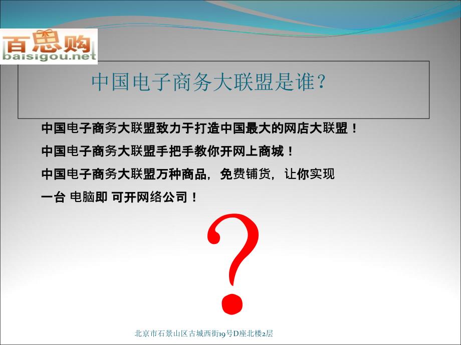 中国电子商务大联盟项目详细介绍1_第4页