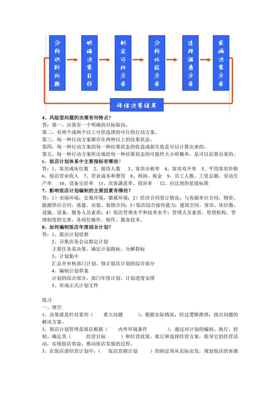 饭店管理考试复习资料_第4页