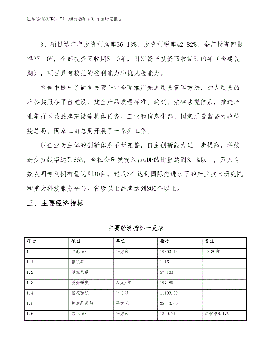 YJ呋喃树脂项目可行性研究报告_第4页