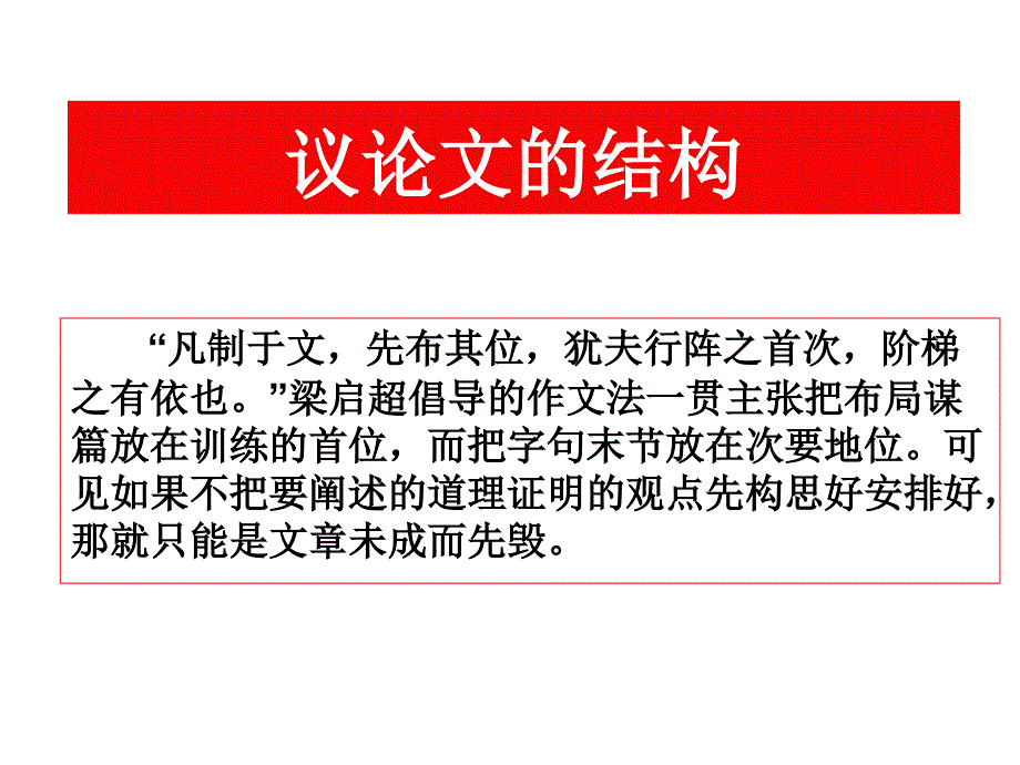 议论文结构最终定稿_第1页