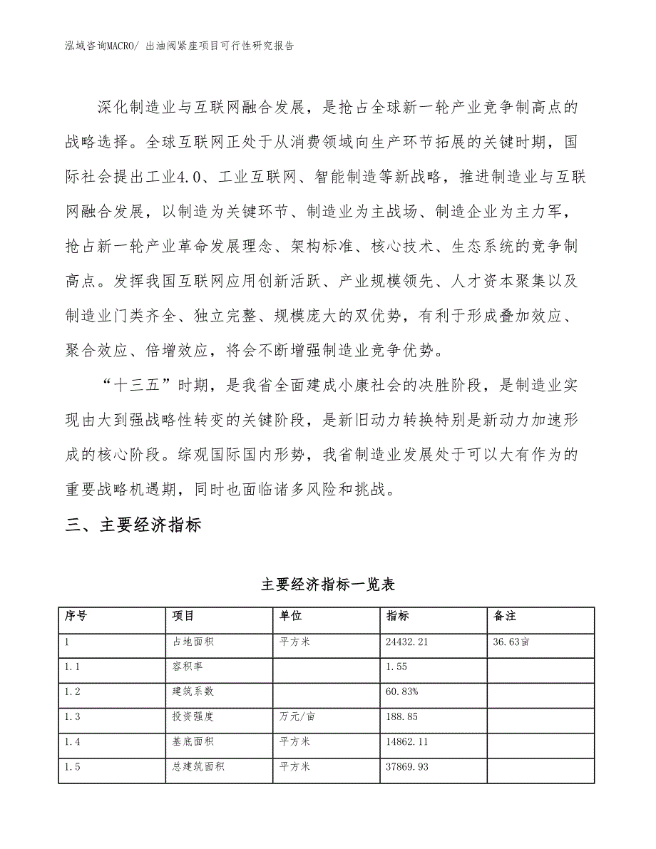 出油阀紧座项目可行性研究报告_第4页