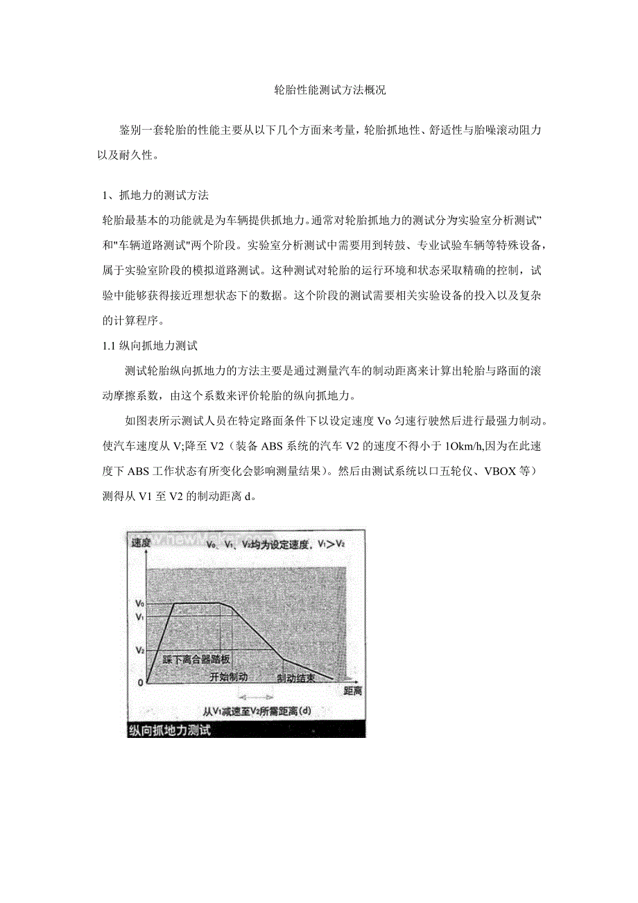 轮胎性能测试方法概况_第1页
